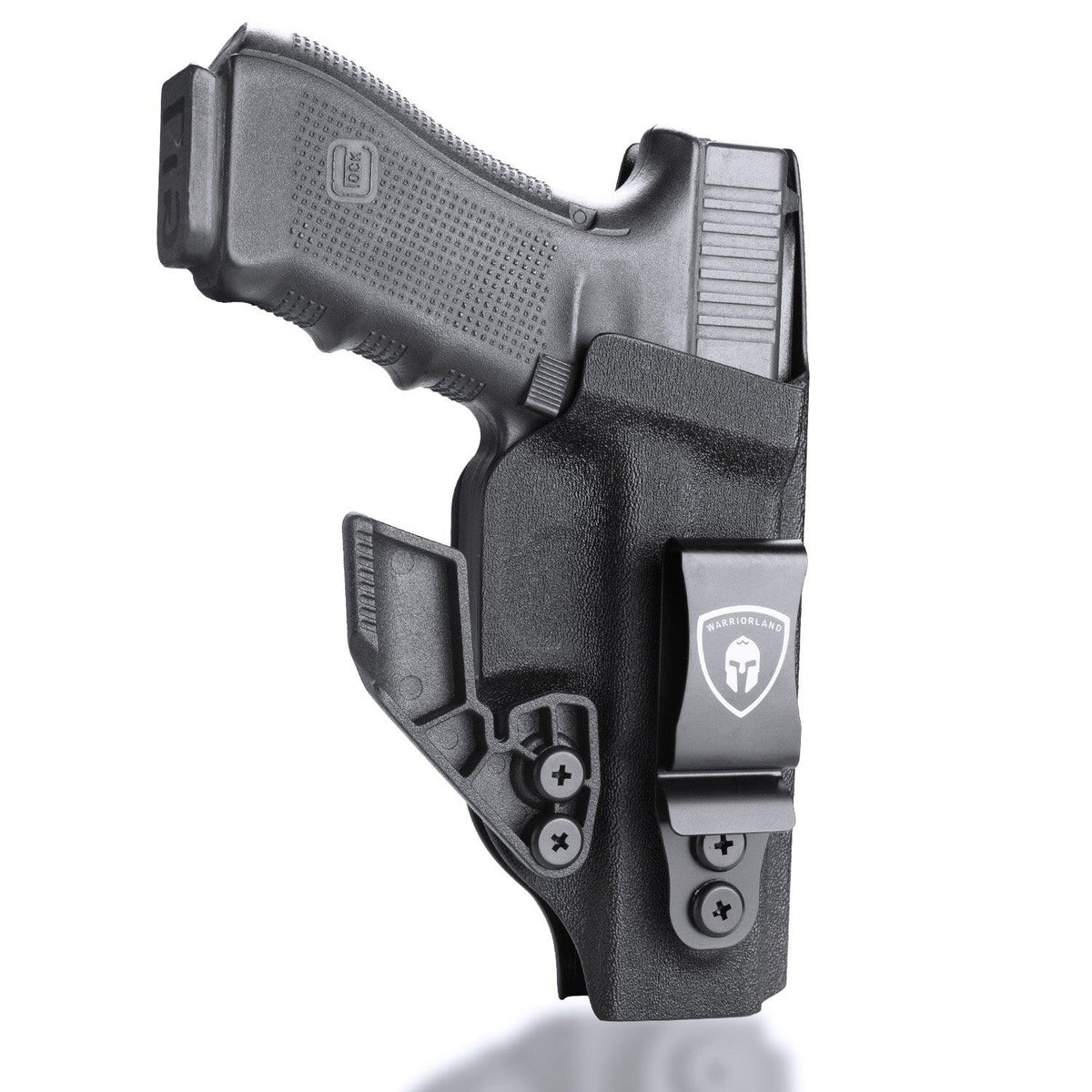 Glock 17 IWB Kydex Holster with Claw, Metal Belt Clip - Optic Ready, 0.06 inch Kydex | Right/Left Hand WARRIORLAND