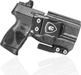 IWB Kydex Holster with Claw Attachment and Optic Cut Fit Taurus G2C Taurus G3C Taurus G3C TORO Taurus G3 Taurus PT111 Millennium G2 Taurus PT140 Millennium G2 Holster, Adj. Cant & Retention, Right Hand|WARRIORLAND WARRIORLAND