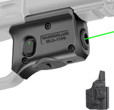 WARRIORLAND Kydex Holster for Gun with Green Laser Light Combo Fit for Hellcat Pro Pistol, WLS-110G Laser Beam Sight with Power Indicator & Concealed Carry IWB Right-Hand Holster.