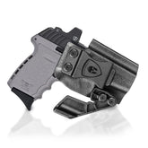 SCCY CPX-1 / CPX-2 w/Claw & Optics Cut, IWB Kydex Holster for SCCY CPX1 & SCCY CPX2, Inside Waistband Appendix Carry, Right Hand|WARRIORLAND WARRIORLAND