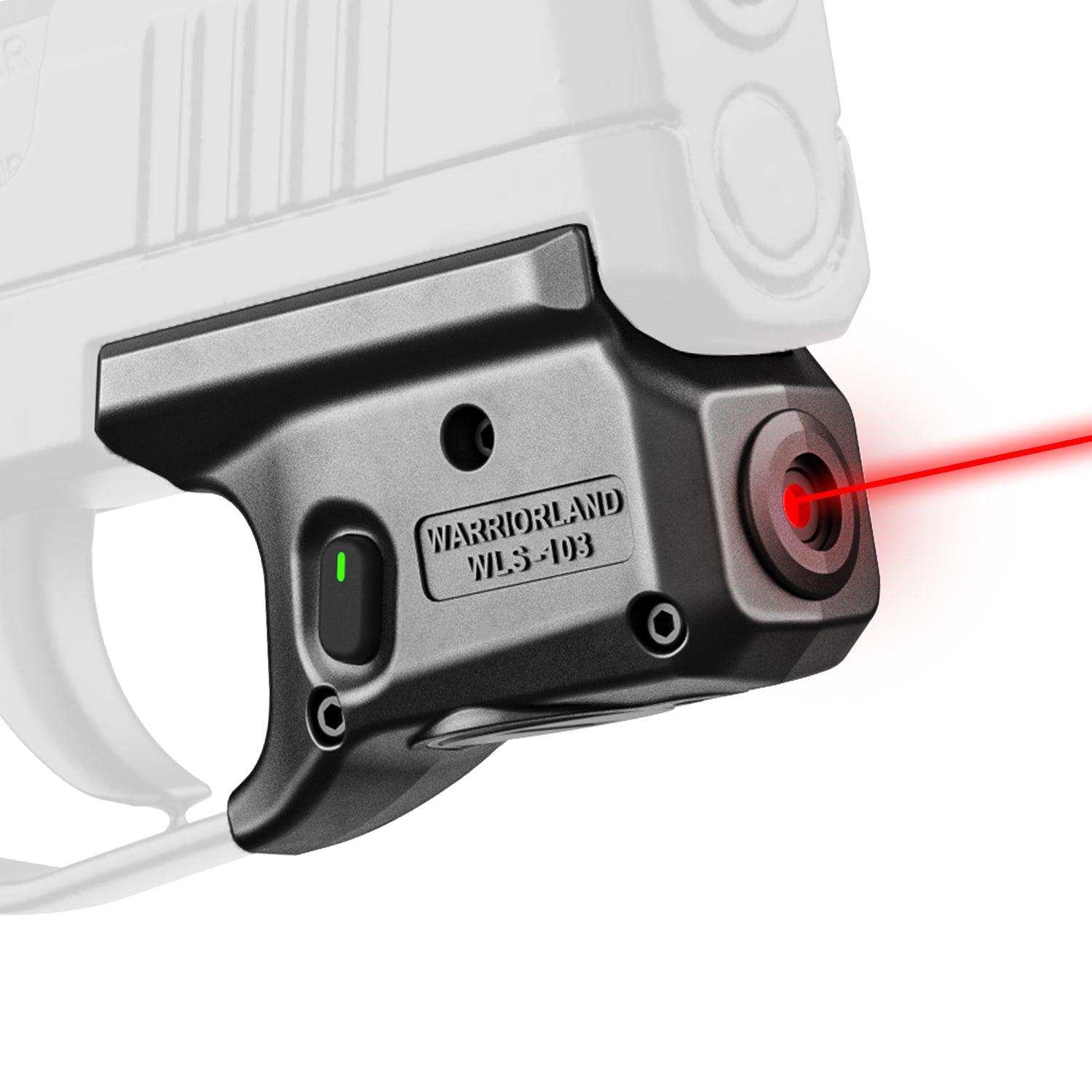 Red Laser Sight,Fit Sig Sauer P365 / P365X / P365XL,Ultra Compact P365 Beam Sight,with Ambidextrous On/Off Switch & Power Indicator|WARRIORLAND WARRIORLAND