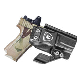 G23 Holster IWB Kydex Holster w/Claw & Optics Cut: G23 Gen 1-5 Pistol, Inside Waistband Appendix Carry G23 Gen 5 Holster, Adj. Retention & Cant, Right Hand|WARRIORLAND WARRIORLAND