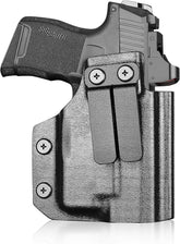 IWB Kydex Holster for P365 with TLR6, Fit Sig Sauer P365/ P365 SAS/ P365XL, Inside Waistband Conceal Carry, Optic Cut, Adj. Cant & Retention, Right Hand.