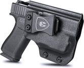 WARRIORLAND IWB Kydex Holster Fit Glock 43/43X with TLR-6 /TLR-6 HL - Not Fit MOS, Inside Waistband Holster, Adj. Cant & Retention, Right/Left Hand Option.