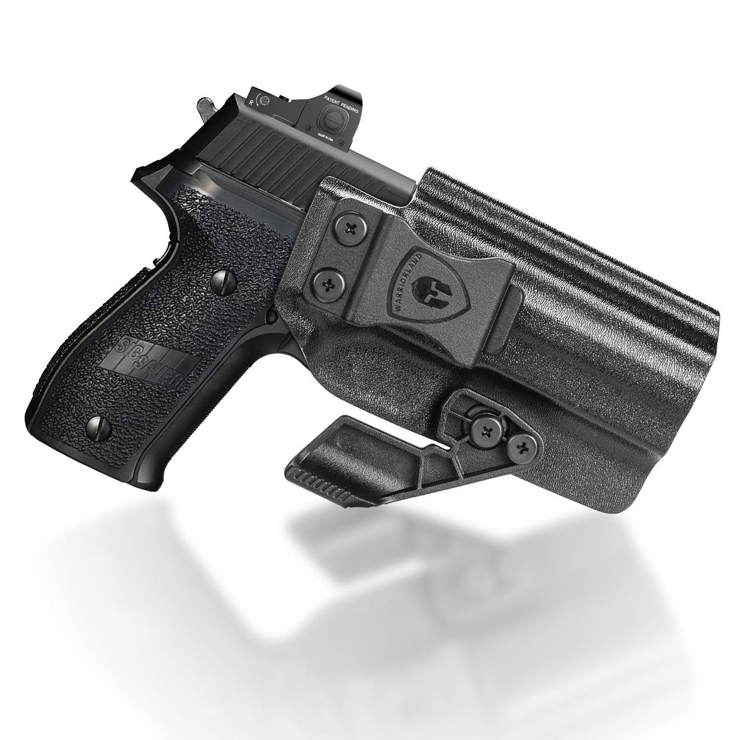Kydex IWB Holster with claw Optics Cut for P226 LEGION