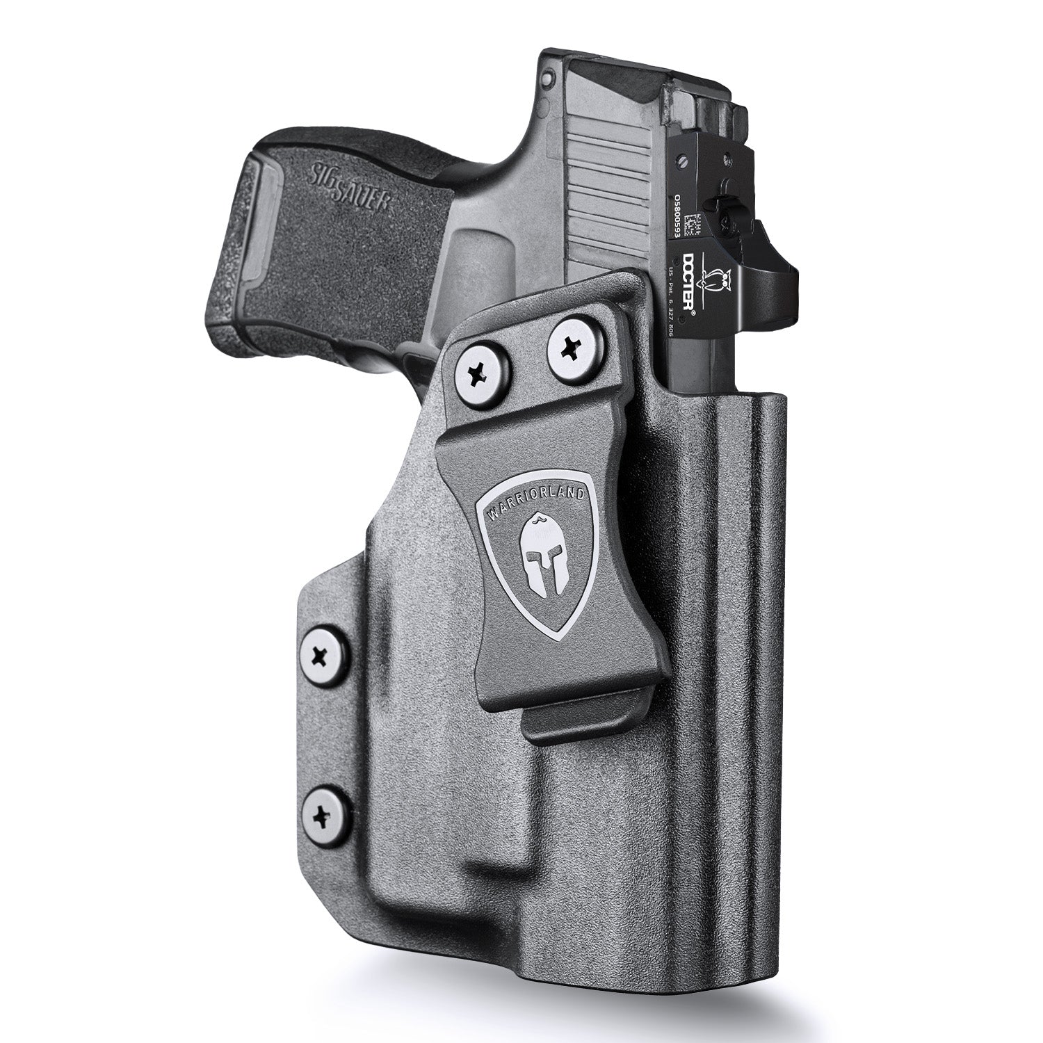 WARRIORLAND IWB Kydex Holster Compatible with Sig Sauer P365/P365X/P365 SAS/P365XL w/TLR-6/6 HL / 6 HL G, Inside Waistband Concealed Carry, Adj. Cant & Retention, Optic Cut,Right Hand WARRIORLAND