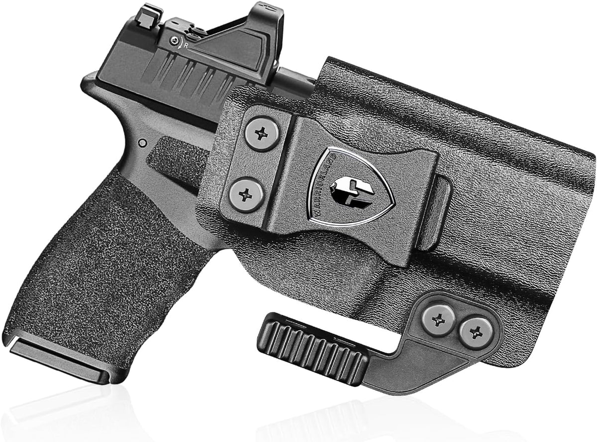 WARRIORLAND IWB Kydex Holster Compatible with Springfield Hellcat Pro, Not Fit Hellcat, Inside Waistband Appendix Conceal Carry, with Claw & Adj. Retention & Cant, Right Hand.
