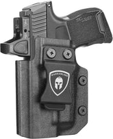Warriorland Left Hand IWB Holster for Sig P365/P365XL, WLS-103/103G Compatible, Optic Ready Kydex (Holster Only).