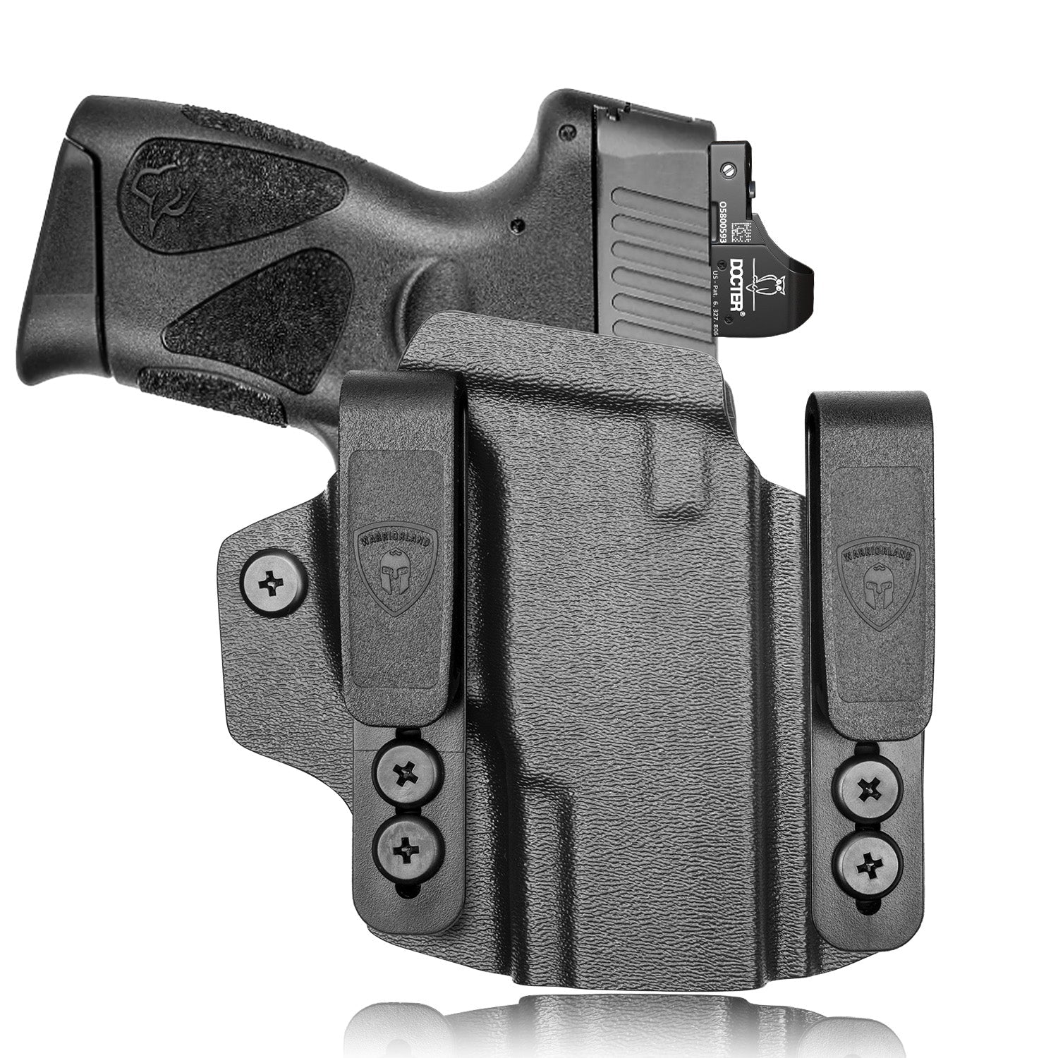 Taurus G2C Taurus G2S Taurus G3C Taurus G3C TORO Taurus G3 Taurus PT111 Millennium G2 Taurus PT140 Millennium G2 IWB & OWB Convertible Holster,Optic Ready, Adj Ride Height,Right Hand | Warriorland WARRIORLAND