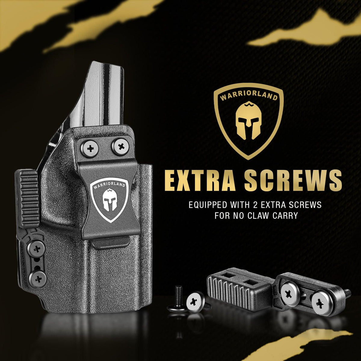 Hellcat Pro Holster IWB KYDEX Holster w/Claw & Optic Cut, Right Hand |WARRIORLAND WARRIORLAND