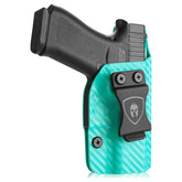 Glock 43/43X/MOS IWB Colorful Carbon Fiber Kydex Holsters| Right Hand | Warriorland WARRIORLAND