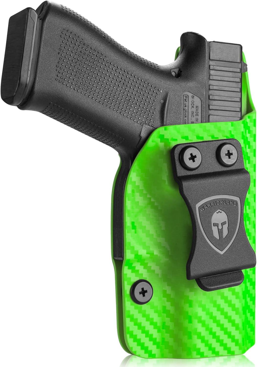 Glock 43/43X/MOS IWB Colorful Carbon Fiber Kydex Holsters| Right Hand | Warriorland WARRIORLAND