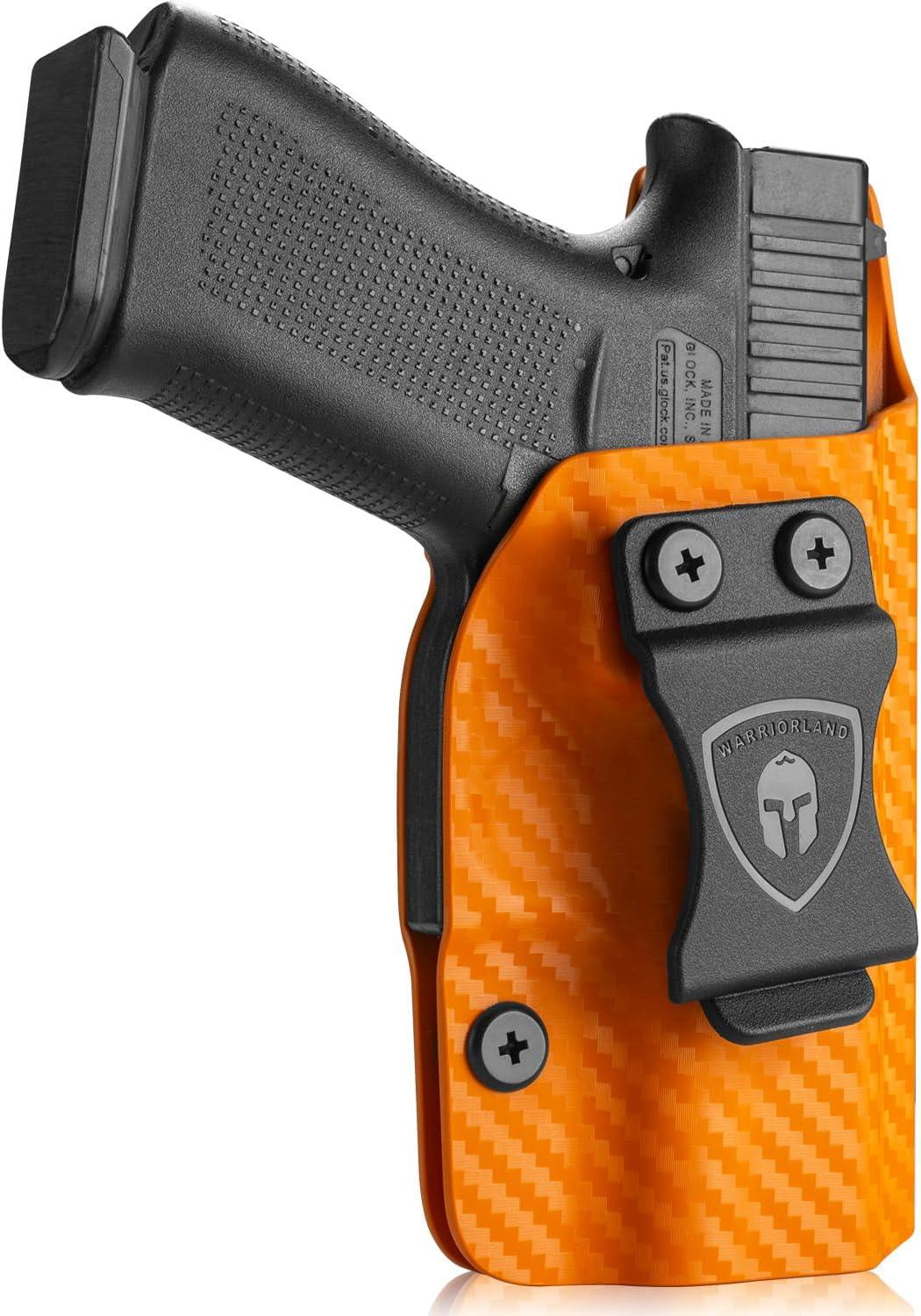 Glock 43/43X/MOS IWB Colorful Carbon Fiber Kydex Holsters| Right Hand | Warriorland WARRIORLAND