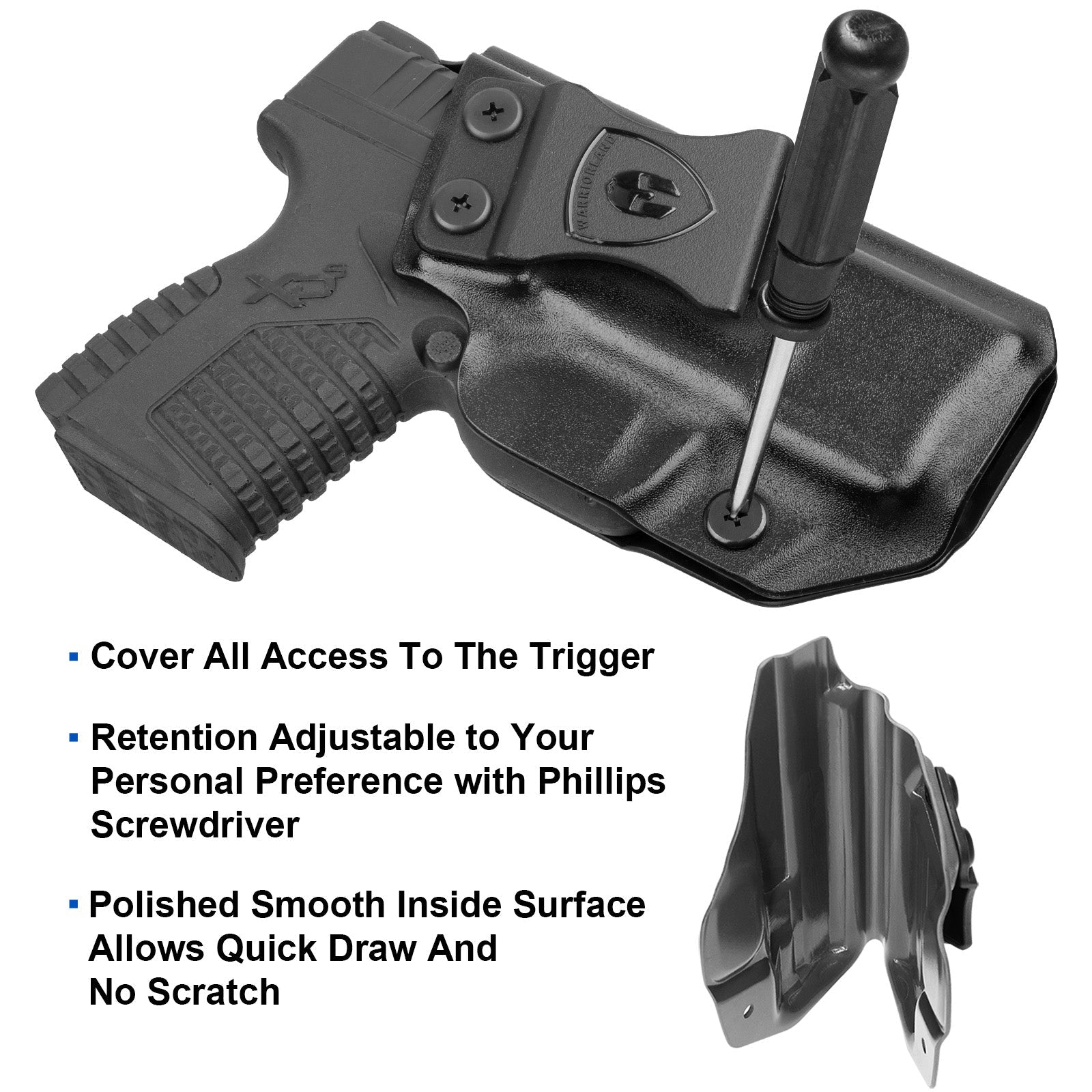 IWB Holster,Springfield XDS 3.3 WARRIORLAND