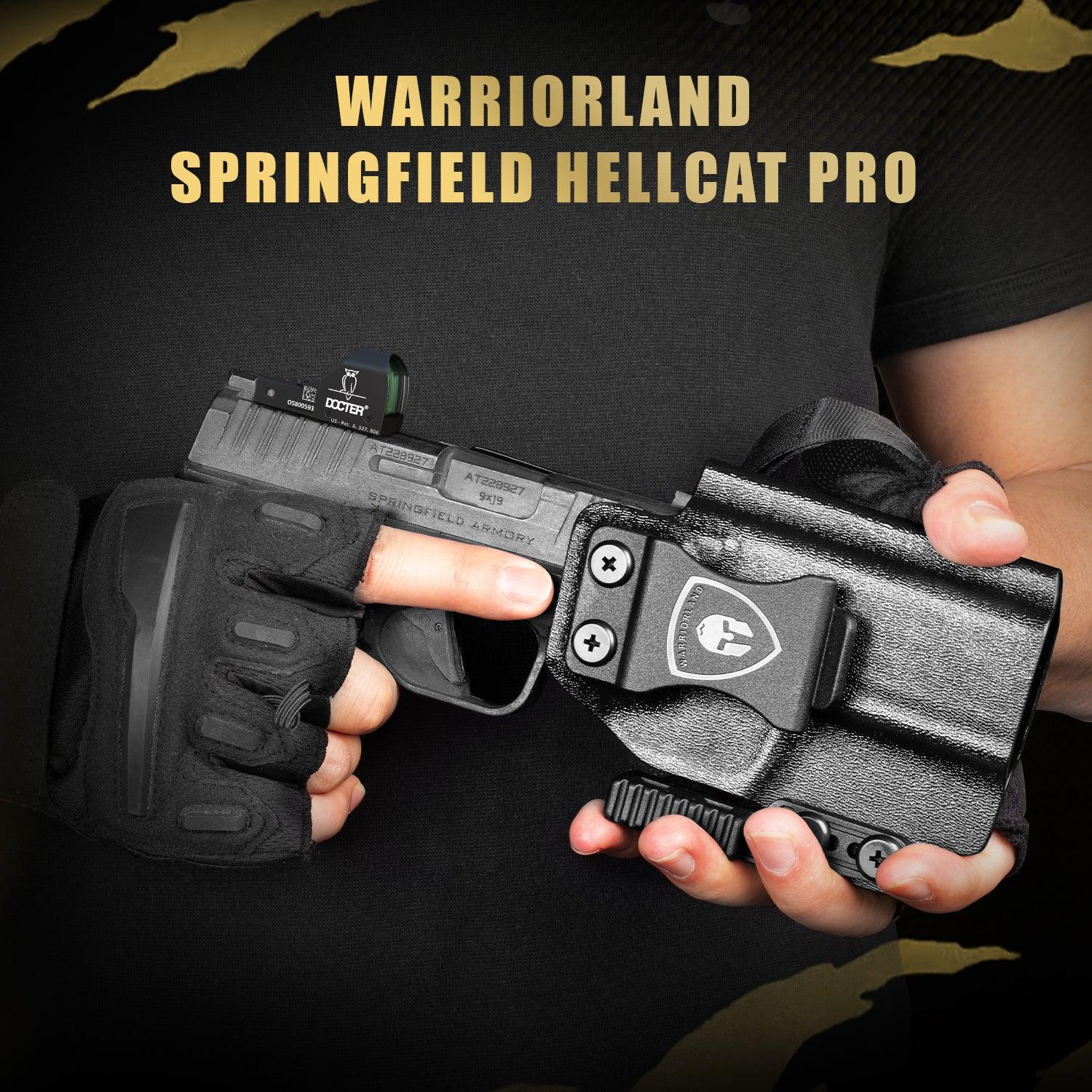 Hellcat Pro Holster IWB KYDEX Holster w/Claw & Optic Cut, Right Hand |WARRIORLAND WARRIORLAND