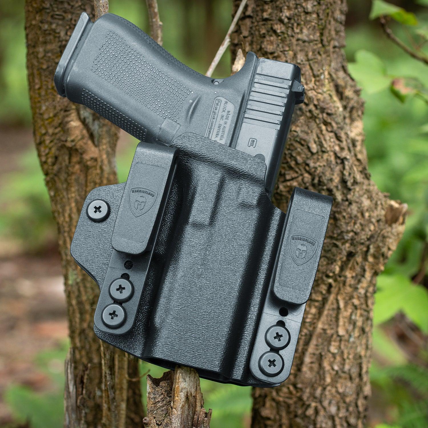 Glock 43/43X/MOS IWB & OWB Convertible Holster Holsters, Optic Ready, Adj Ride Height,Right Hand | Warriorland WARRIORLAND