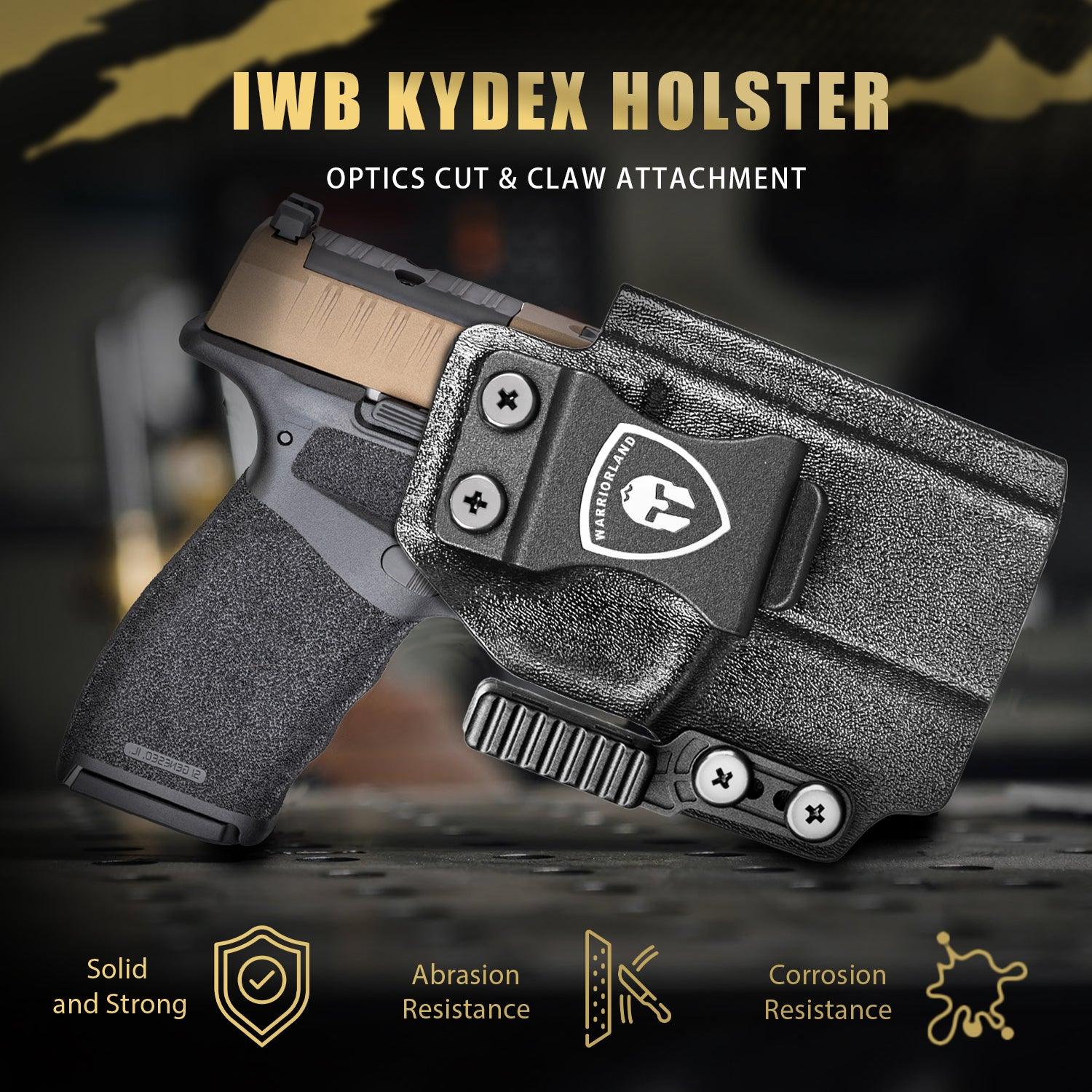 Hellcat Pro Holster IWB KYDEX Holster w/Claw & Optic Cut, Right Hand |WARRIORLAND WARRIORLAND