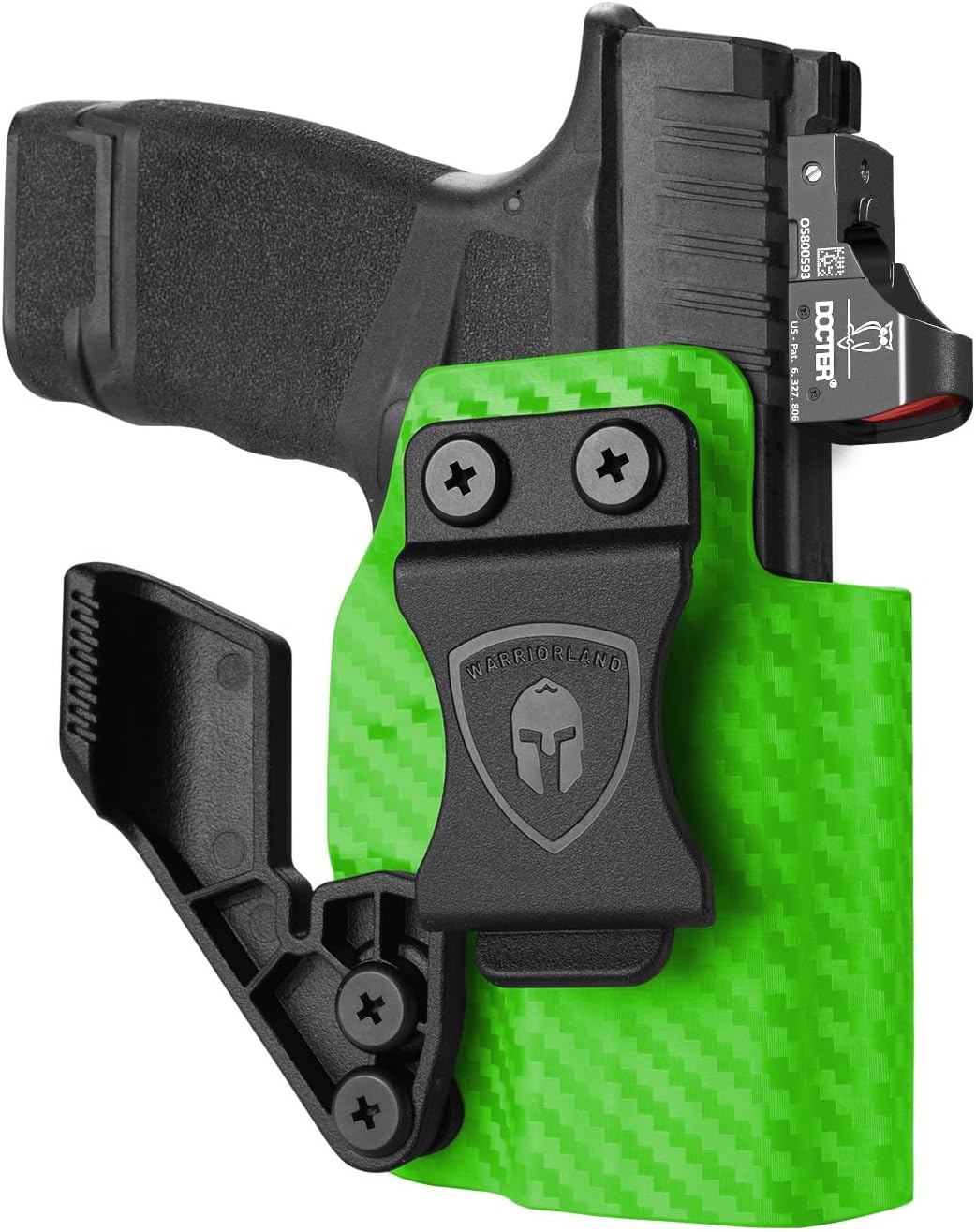 Springfield Hellcat Full Size Colorful Carbon Fiber IWB Holster,  Right Hand | Warriorland WARRIORLAND