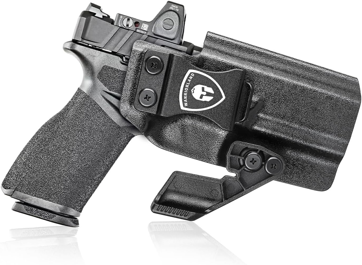 WARRIORLAND IWB Kydex Holster w/Claw & Optics Cut Compatible with Springfield Armory Echelon Pistol, Inside Waistband Concealed Carry Holster, Adj. Retention & Cant, Right Hand WARRIORLAND