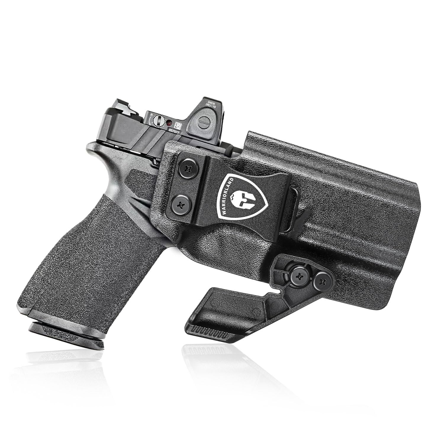 WARRIORLAND IWB Kydex Holster w/Claw & Optics Cut Compatible with Springfield Armory Echelon Pistol, Inside Waistband Concealed Carry Holster, Adj. Retention & Cant, Right Hand WARRIORLAND