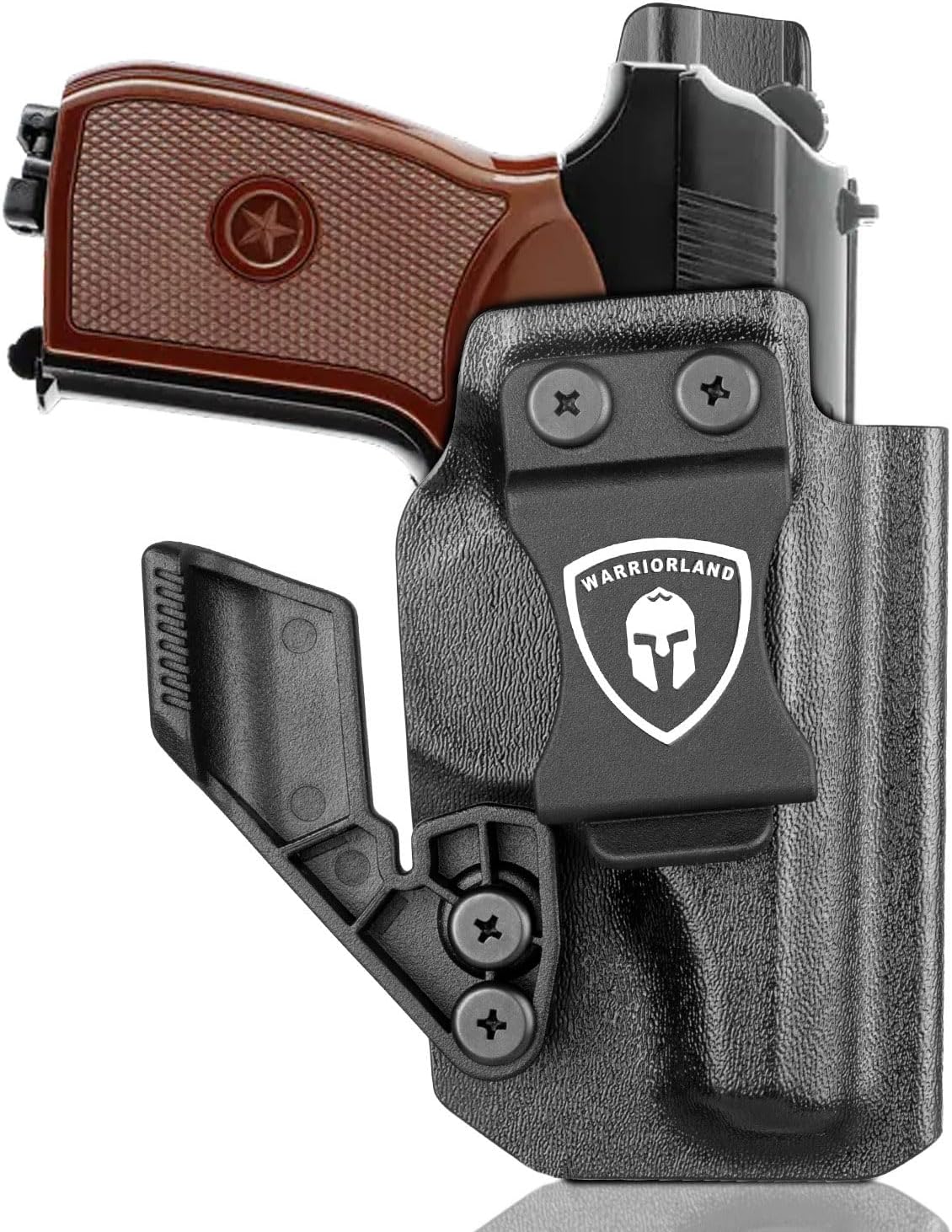 WARRIORLAND IWB Kydex Holster w/Claw & Optics Cut Compatible with Makarov MP Pistol, Inside Waistband Concealed Carry Holster, Adj. Retention & Cant, Right Hand WARRIORLAND