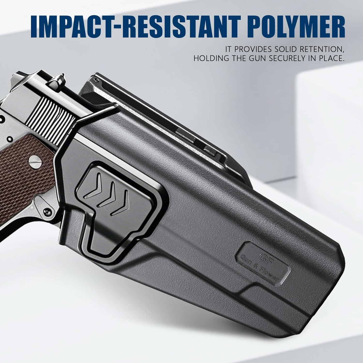 WARRIORLAND Holster Claw Kit for IWB Holsters – Light Concealment Wing for Concealed Carry | Kydex Holster Claw with Hardware Kit | Right & Left Hand Adjustable.