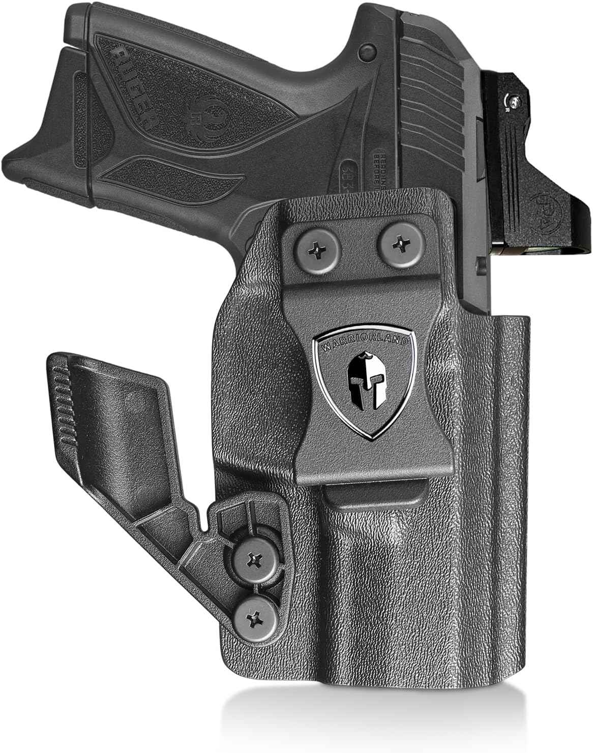 WARRIORLAND IWB Kydex Holster, Fit Ruger Security 380 | Adj. Cant & Retention | w/Optic Cut & Claw Options