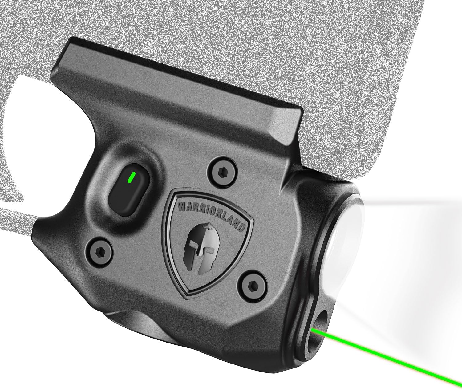 WARRIORLAND Pistol Light Laser Combo Fits Sig Sauer P365/ P365X/ P365XL, Compact 150-Lumen Trigger Mounted Tactical Weapon Light with Green Laser & White LED Flashlight, with Power Indicator, SLL-103G WARRIORLAND