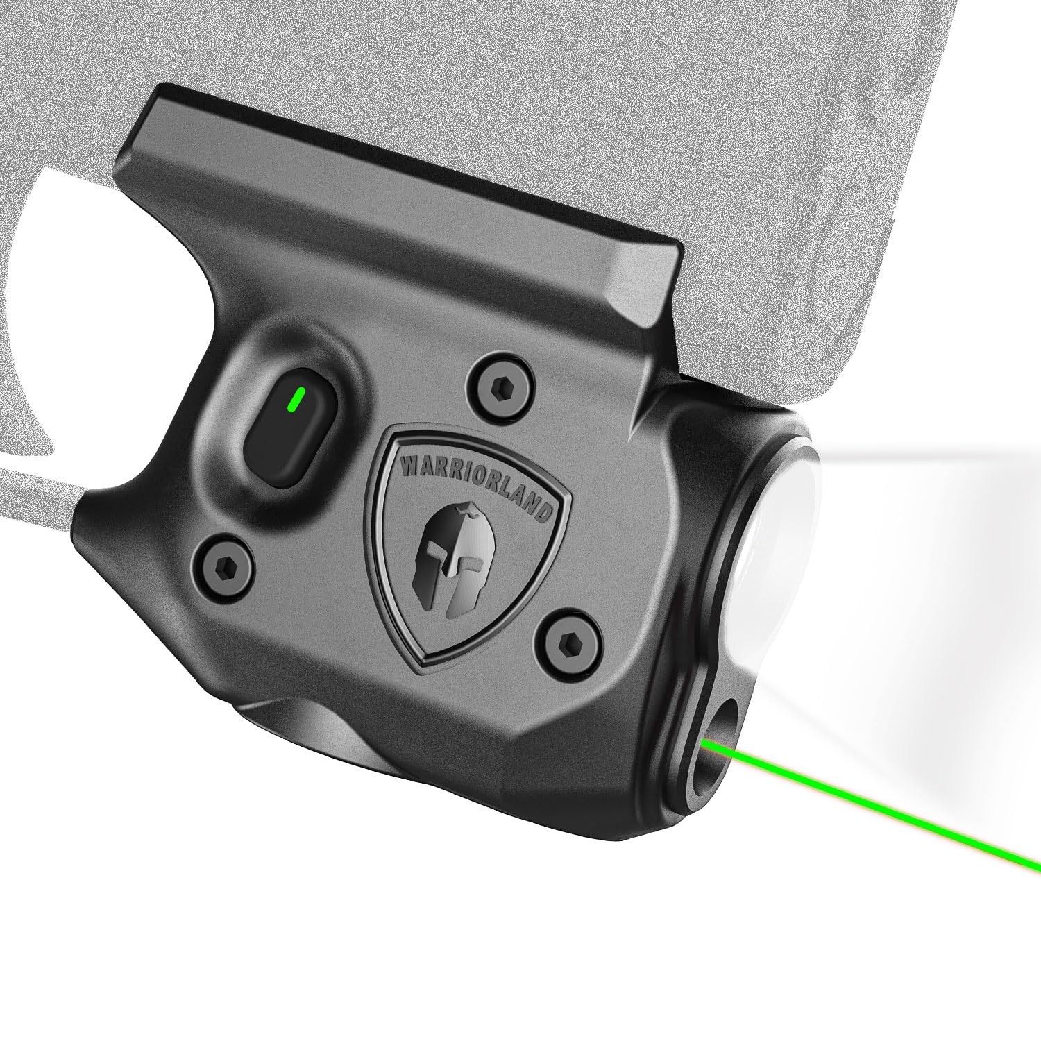 WARRIORLAND Pistol Light Laser Combo Fits Sig Sauer P365/ P365X/ P365XL, Compact 150-Lumen Trigger Mounted Tactical Weapon Light with Green Laser & White LED Flashlight, with Power Indicator, SLL-103G WARRIORLAND