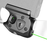WARRIORLAND Pistol Light Laser Combo Fits Sig Sauer P365/ P365X/ P365XL, Compact 150-Lumen Trigger Mounted Tactical Weapon Light with Green Laser & White LED Flashlight, with Power Indicator, SLL-103G WARRIORLAND