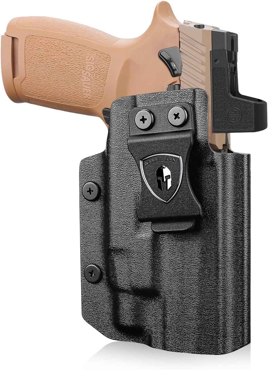 Sig P320 + TLR-7/X/HL-X/7A Light-Bearing IWB Kydex Holster – WARRIORLAND Optic-Cut Right-Hand, Adj. Cant & Posi-Click Retention