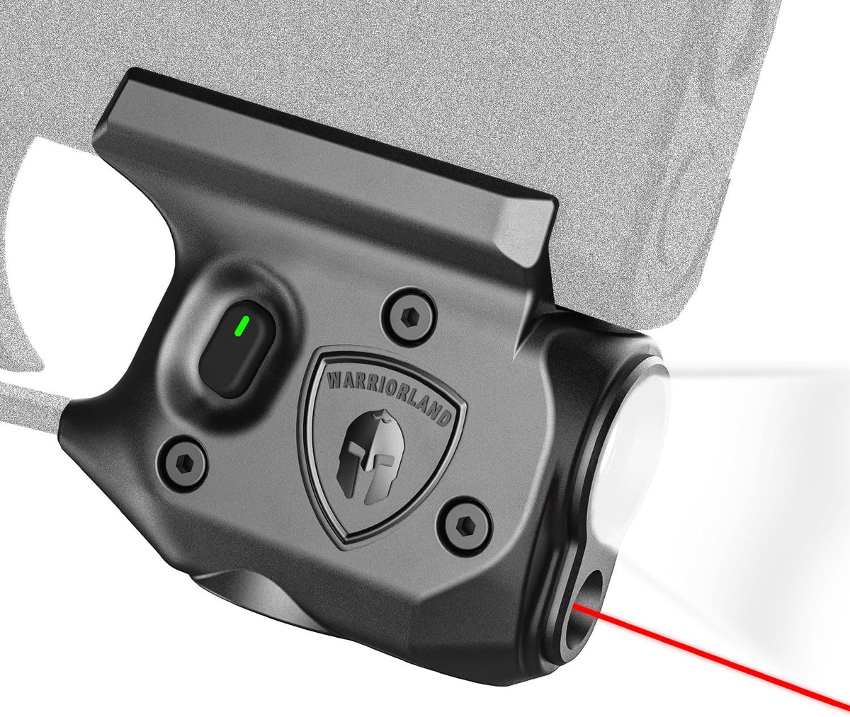 WARRIORLAND Pistol Light Laser Combo Fits Sig Sauer P365/ P365X/ P365XL, Compact 150-Lumen Trigger Mounted Tactical Weapon Light with Red Laser & White LED Flashlight, Power Indicator, SLL-103 WARRIORLAND