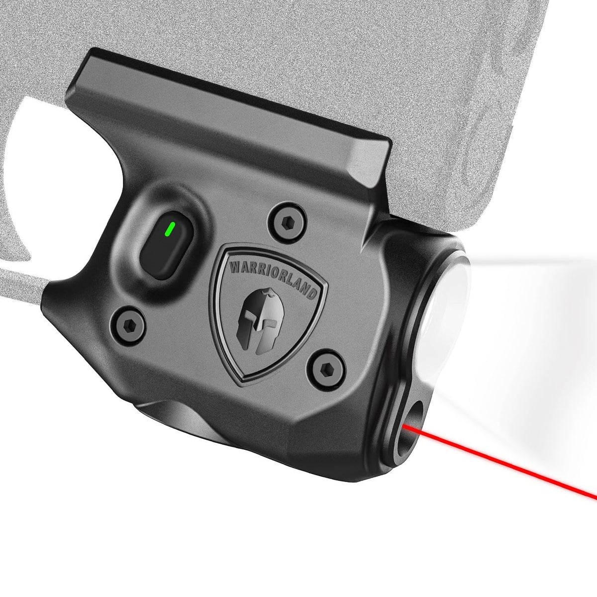 WARRIORLAND Pistol Light Laser Combo Fits Sig Sauer P365/ P365X/ P365XL, Compact 150-Lumen Trigger Mounted Tactical Weapon Light with Red Laser & White LED Flashlight, Power Indicator, SLL-103 WARRIORLAND