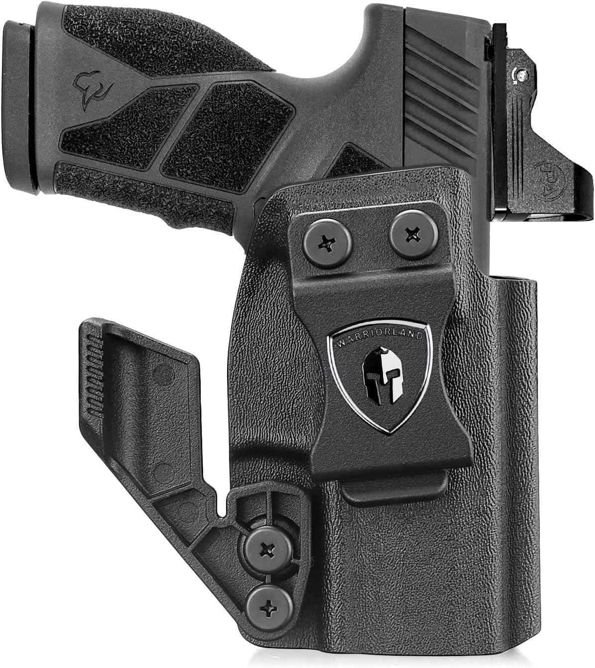 WARRIORLAND IWB Kydex Holster for Taurus GX2 - Optic Cut & Claw, Inside Waistband Concealed Carry, Adjustable Cant & Retention, Audible Lock, Right Hand