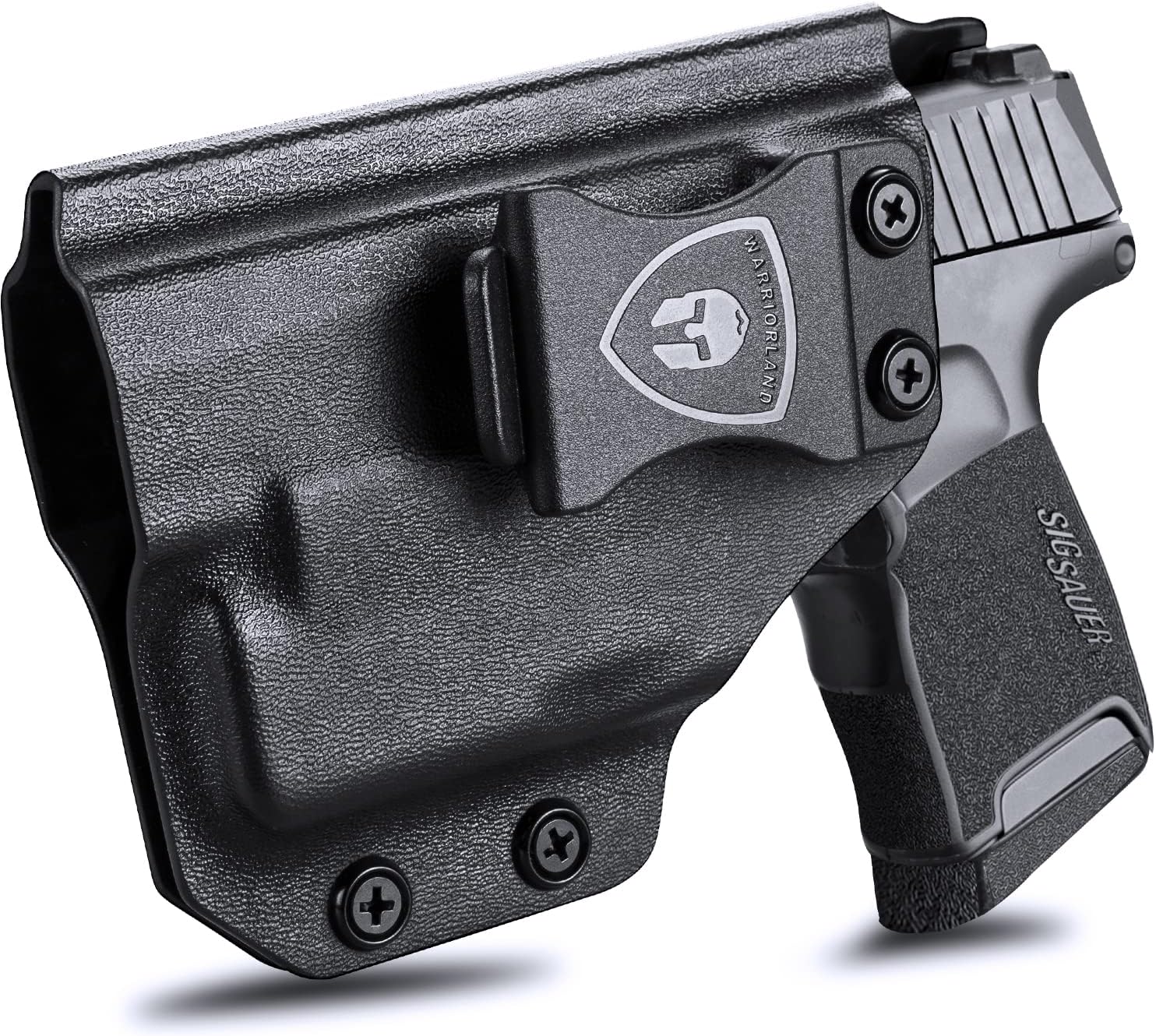 WARRIORLAND IWB Kydex Holster Compatible with Sig Sauer P365/P365X/P365 SAS/P365XL w/TLR-6/6 HL / 6 HL G, Inside Waistband Concealed Carry, Adj. Cant & Retention, Optic Cut,Right Hand WARRIORLAND