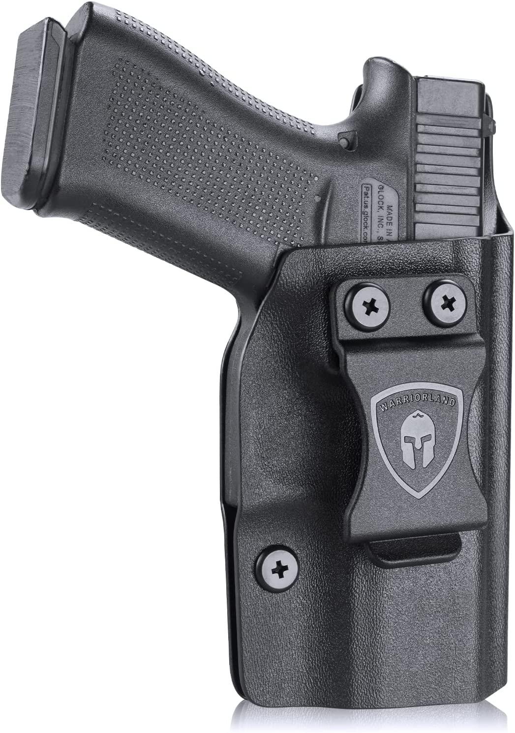 IWB Kydex Holster Compatible with Glock 43X / G43 / G43X MOS Pistol, Right Hand/Left Hand WARRIORLAND