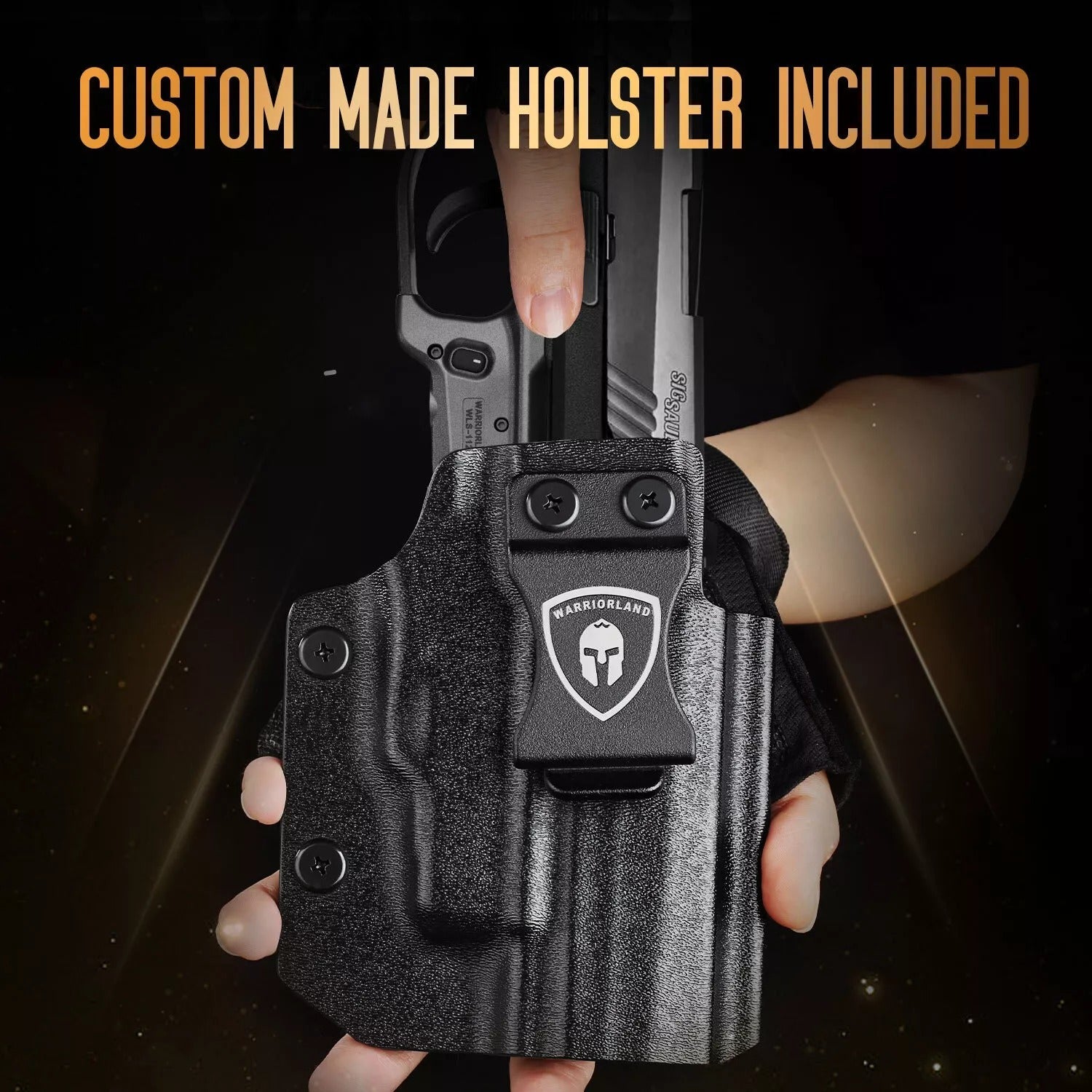 Green Laser Sight Fit Sig P320 Compact M18&P320 Full Size M17,With P320 Holster WARRIORLAND