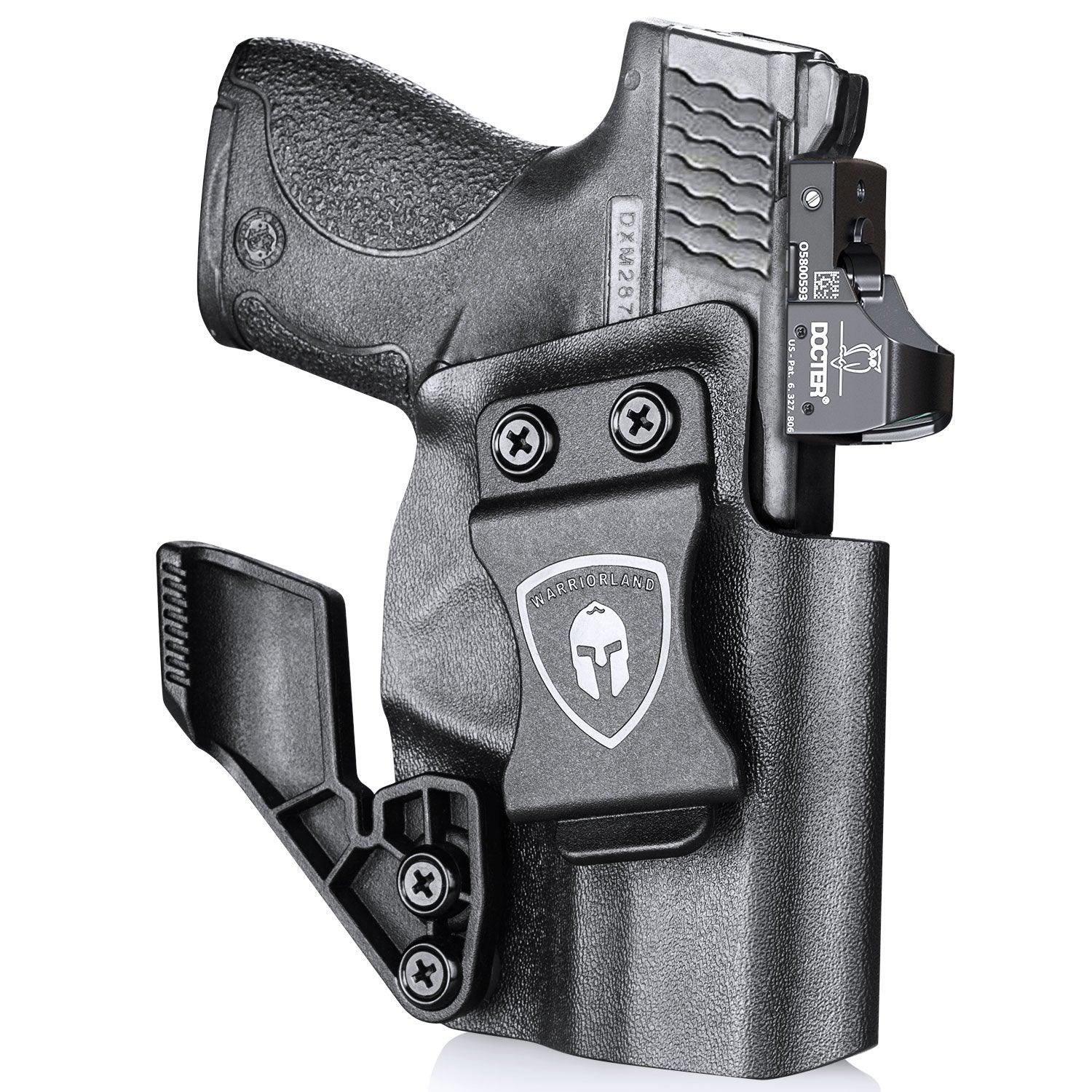 Smith & Wesson Kydex IWB Holster with Claw M&P Shield/ Plus/ M2.0 9mm/.40 Pistol for Fat Guys | WARRIORLAND WARRIORLAND