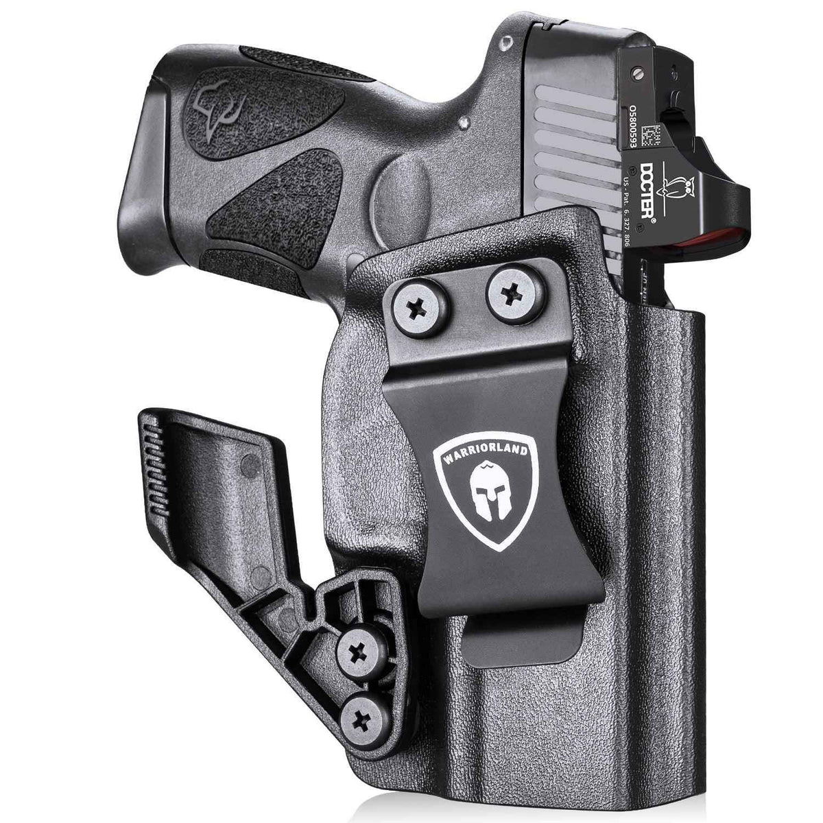 1.75 Inch Metal Clip IWB Kydex Holsters with Optics Ready & Claw for Taurus G2C/G3C | Right Hand
