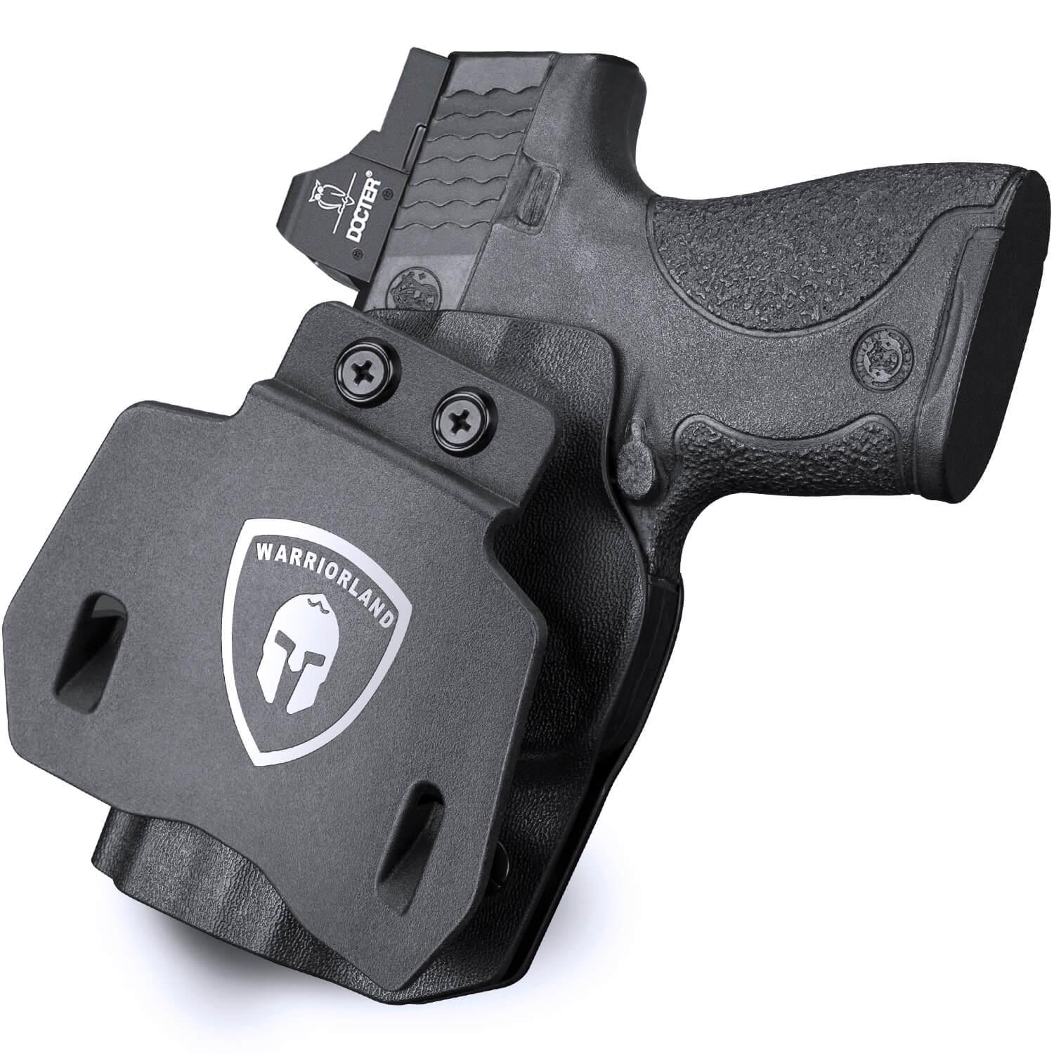 Kydex OWB Open Carry Paddle Holster Smith & Wesson S&W M&P Shield /M2.0 9mm/.40 Pistol WARRIORLAND
