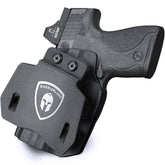 Kydex OWB Open Carry Paddle Holster Smith & Wesson S&W M&P Shield /M2.0  9mm/.40 Pistol WARRIORLAND