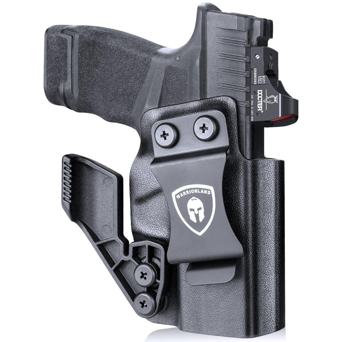 1.75 Inch Metal Clip IWB Kydex Holsters with Optics Ready & Claw for Springfield Hellcat/OSP/RDP | Right Hand WARRIORLAND