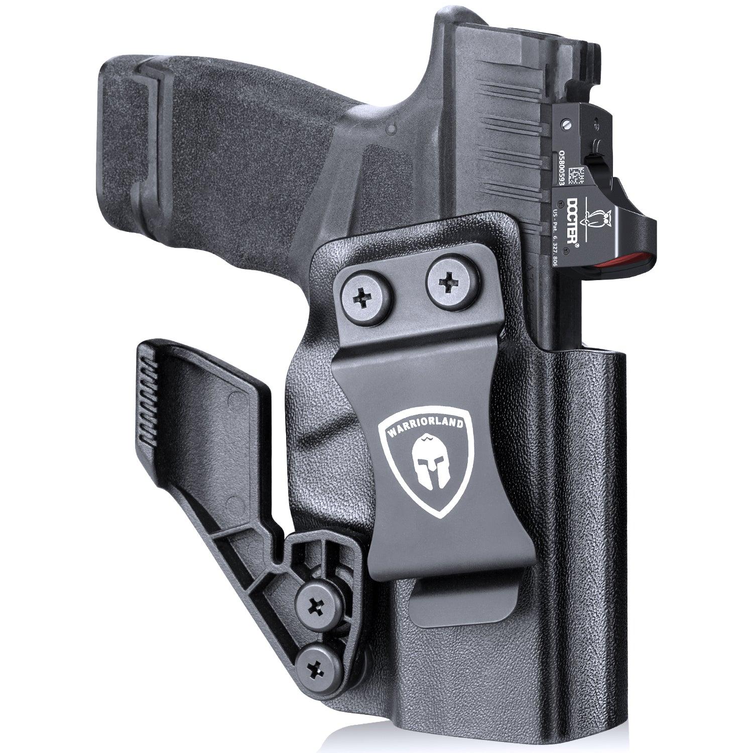 1.75 Inch Metal Clip IWB Kydex Holsters with Optics Ready & Claw for Springfield Hellcat/OSP/RDP | Right Hand WARRIORLAND