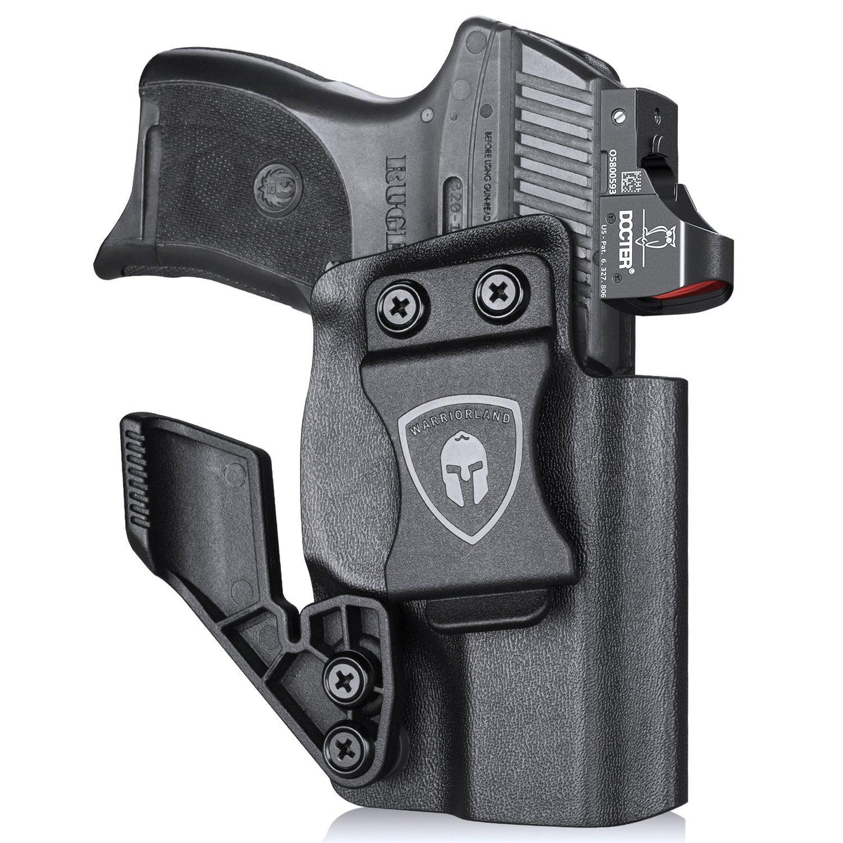 LC9 LC9S EC9S LC380 Ruger with Optics Cut Red Dot Inside Waistband Holster with Claw Trigger Guard Holsters for Fat Guys | WARRIORLAND WARRIORLAND