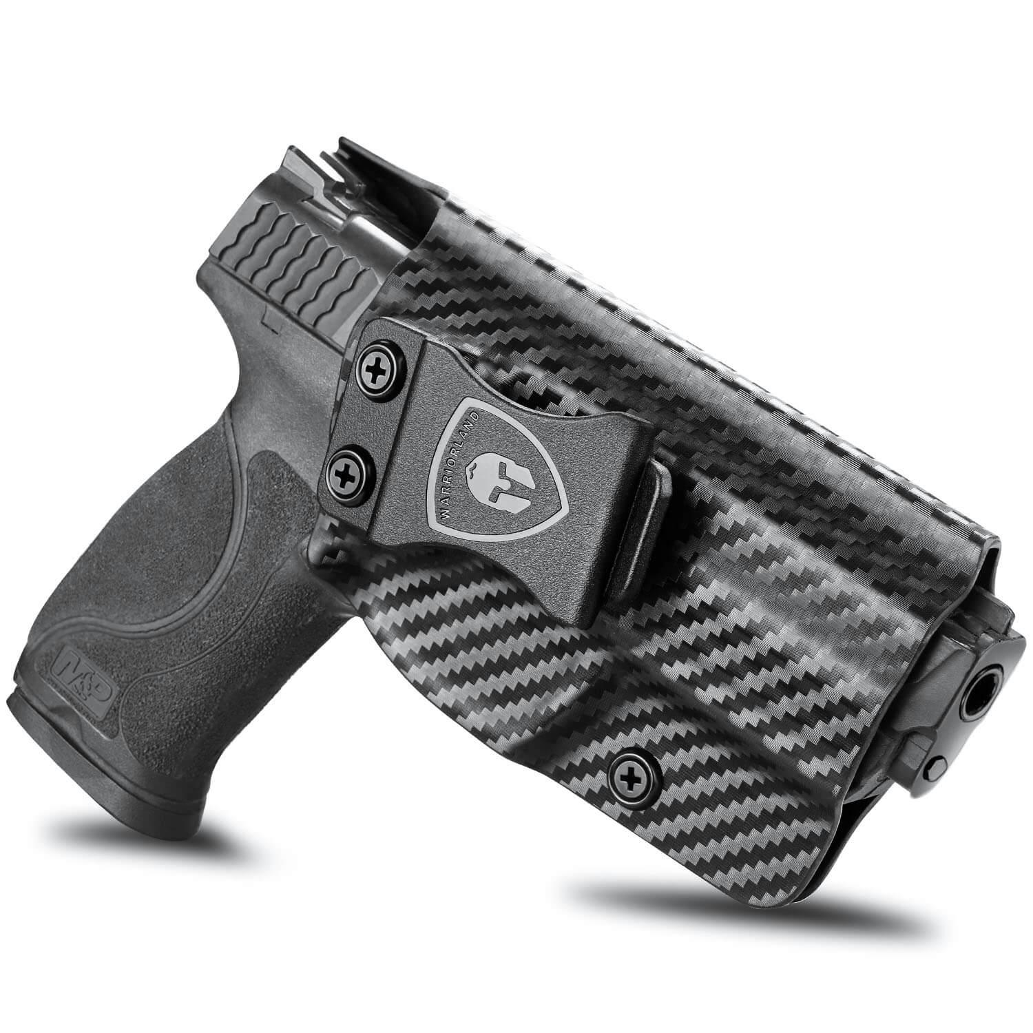 Carbon Fiber Kydex Smith and Wesson M&P / M&P M2.0 / 9/.40 / Compact/Full Size  IWB Holster Concealed Carry | WARRIORLAND WARRIORLAND