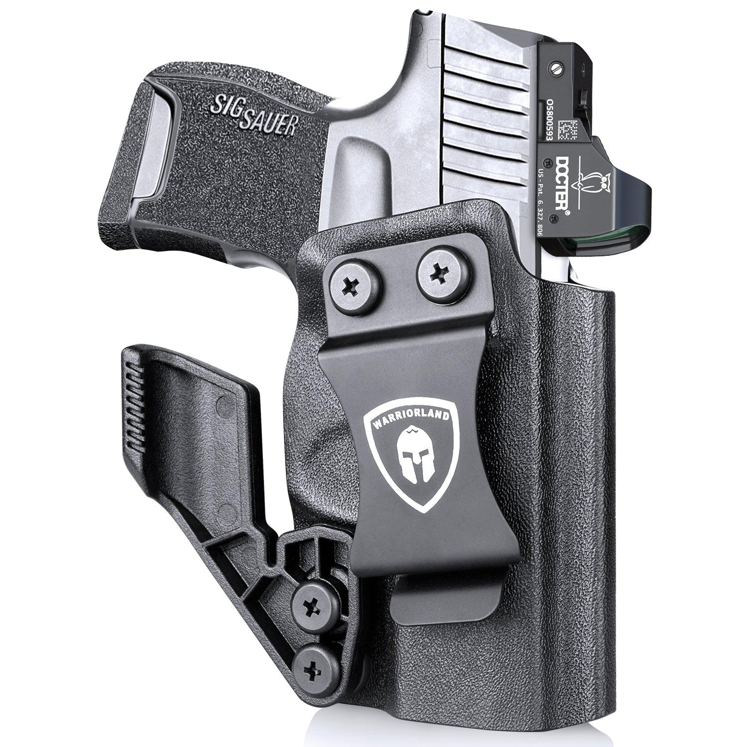1.75 Inch Metal Clip Kydex IWB Holster with Claw Wing RDS Optics Cut for Sig Sauer P365/P365X/P365XL/P365 SAS | Right Hand WARRIORLAND