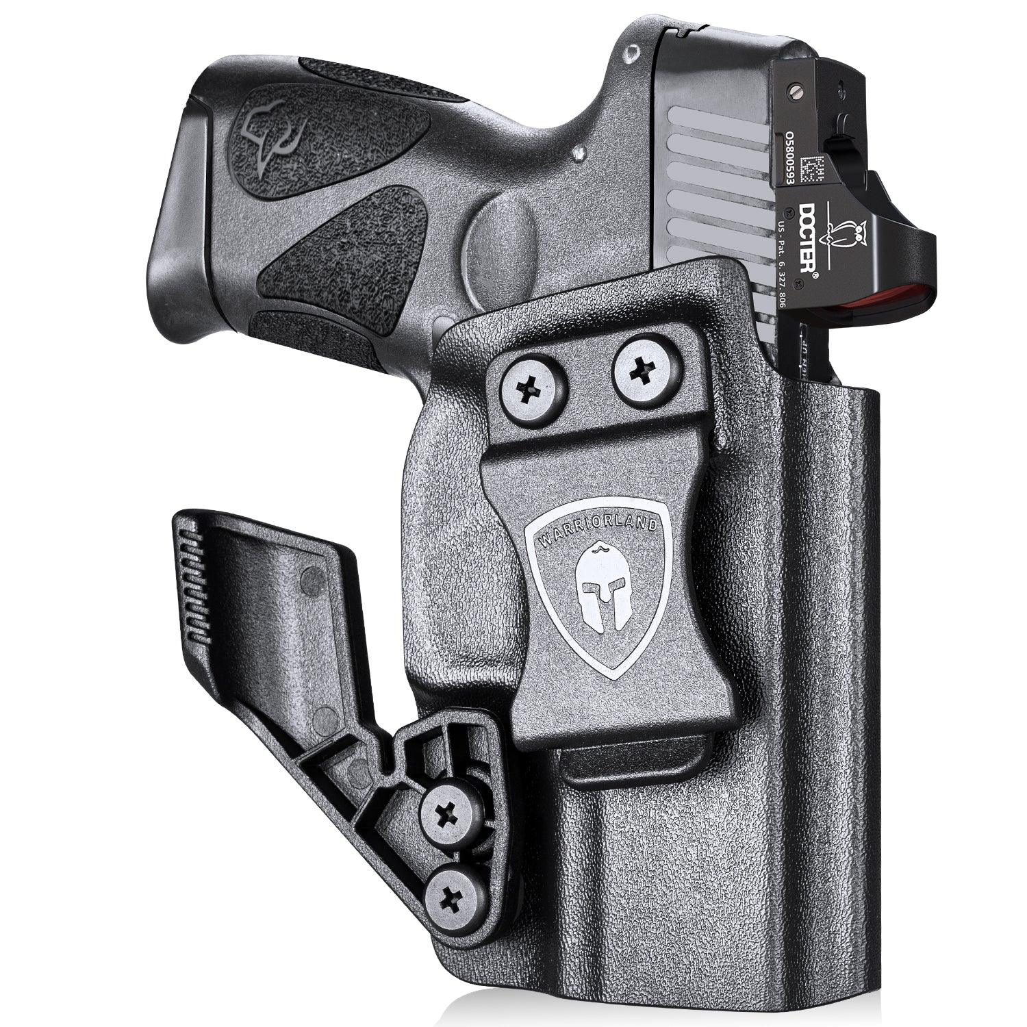 IWB Holster with Claw Taurus G2C Taurus G2S Taurus G3C Taurus G3C TORO Taurus G3 Taurus PT111 Millennium G2 Taurus PT140 Millennium G2 Taurus TX 22 COMPACT Red Dot Optics Cut Appendix Carry Trigger Guard Holsters for fat guys | WARRIORLAND WARRIORLAND