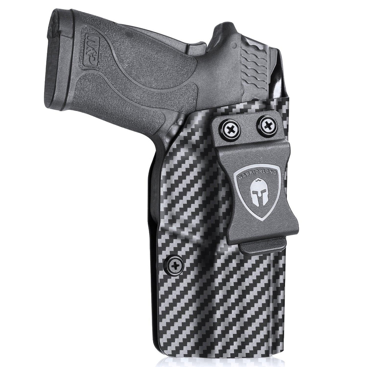 Carbon Fiber Kydex Smith & Wesson M&P Shield 9mm 380 EZ IWB Holster  | WARRIORLAND WARRIORLAND