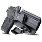Smith & Wesson M&P Shield 9mm 380 EZ Kydex IWB Holster with Claw  for Fat Guys | WARRIORLAND WARRIORLAND