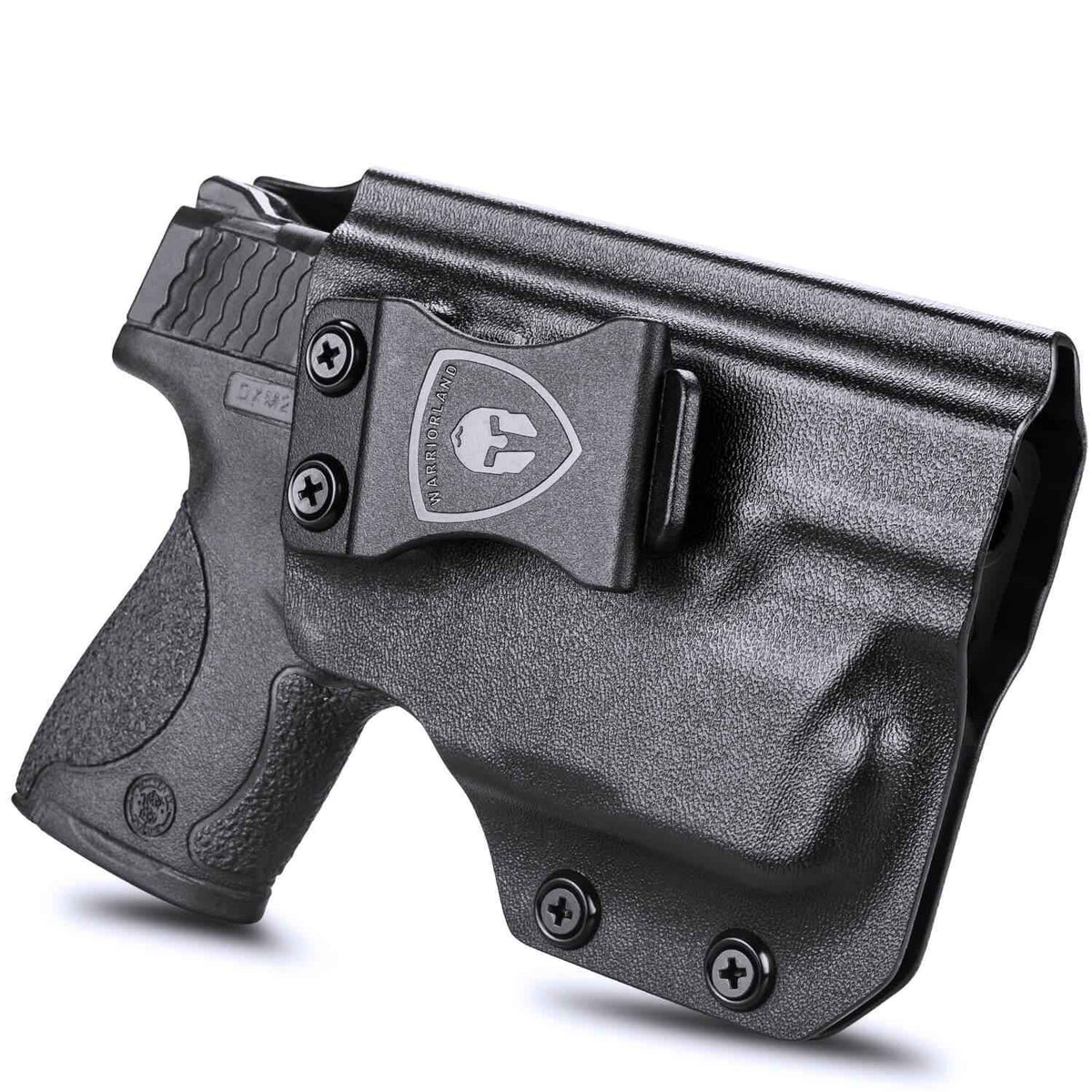 IWB Kydex Light Bearing Holster for S&W M&P Shield 9/.40 M2.0 Pistol with TLR 6 Right/ Left Handed | WARRIORLAND